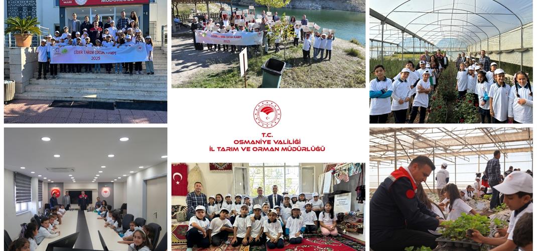 2025 Yılı  Lider Çocuk Tarım Kampı Düzenlendi